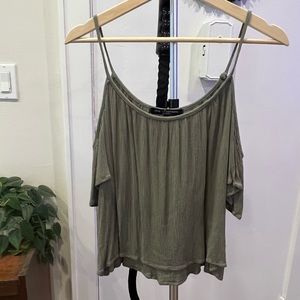One Clothing Cold Shoulder Tank Top